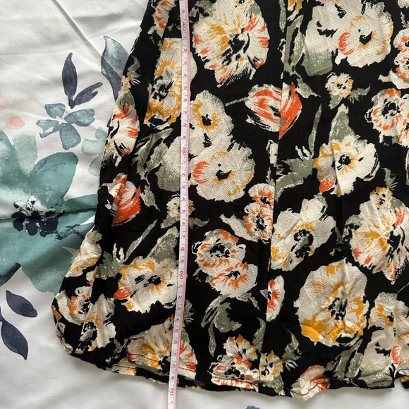 Free People Floral Mini Dress - Picture 8 of 9